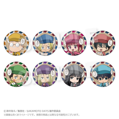 『SAKAMOTO DAYS』トレーディング缶バッジ おとどけメェるVer.【BOX】